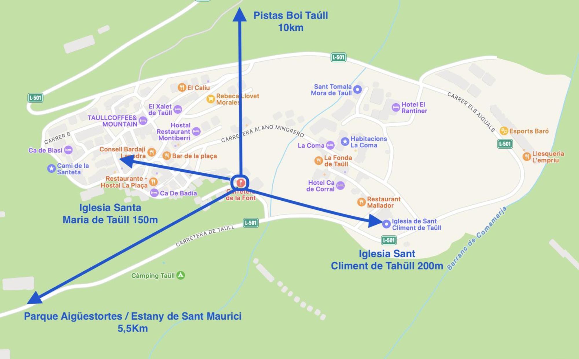 Apartament Centro Tahull Y Parking Gratis, El Rinconcito Rural Taull